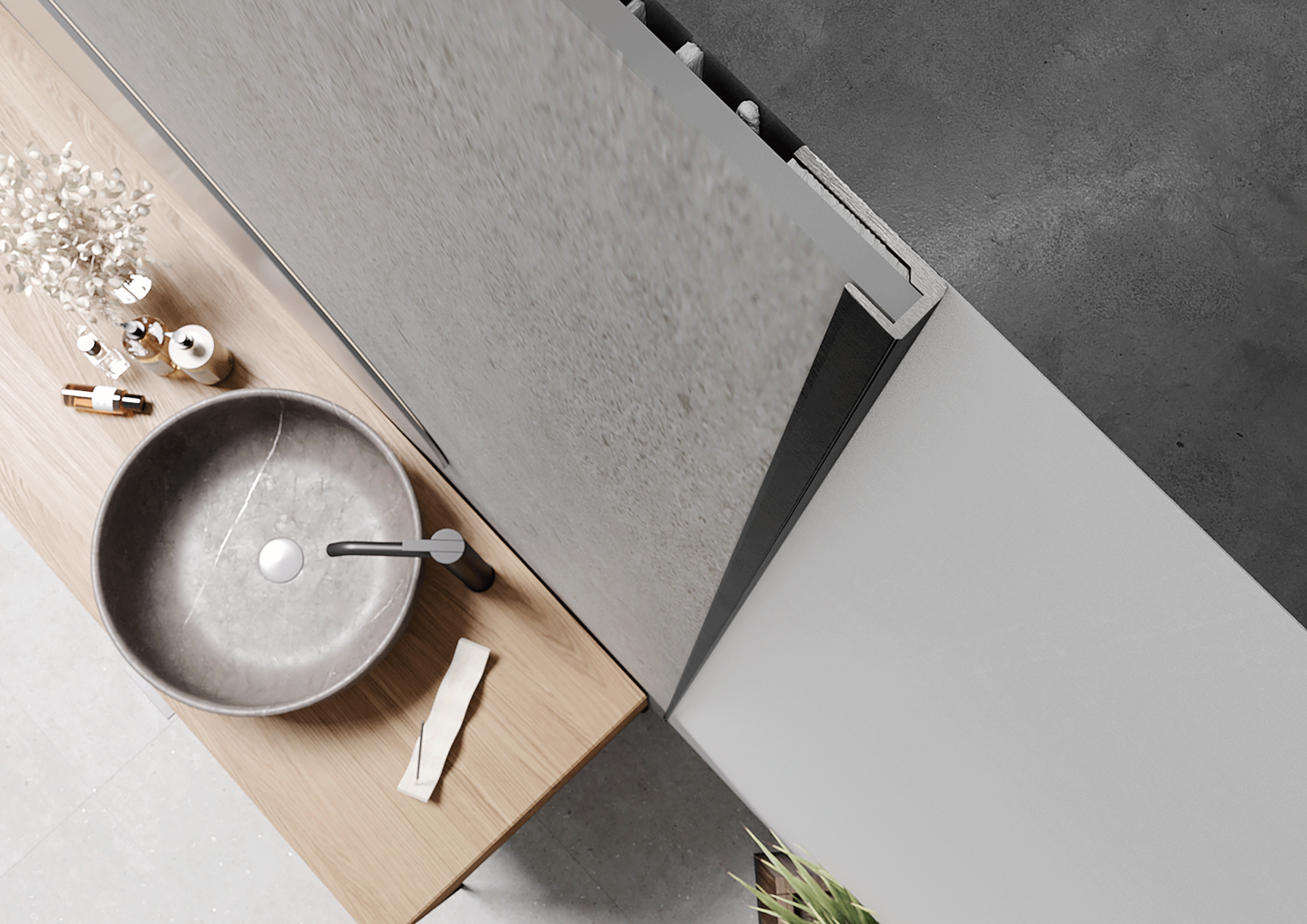 Modee WALL END Black Matt A4 seinakatte lõpetusprofiil