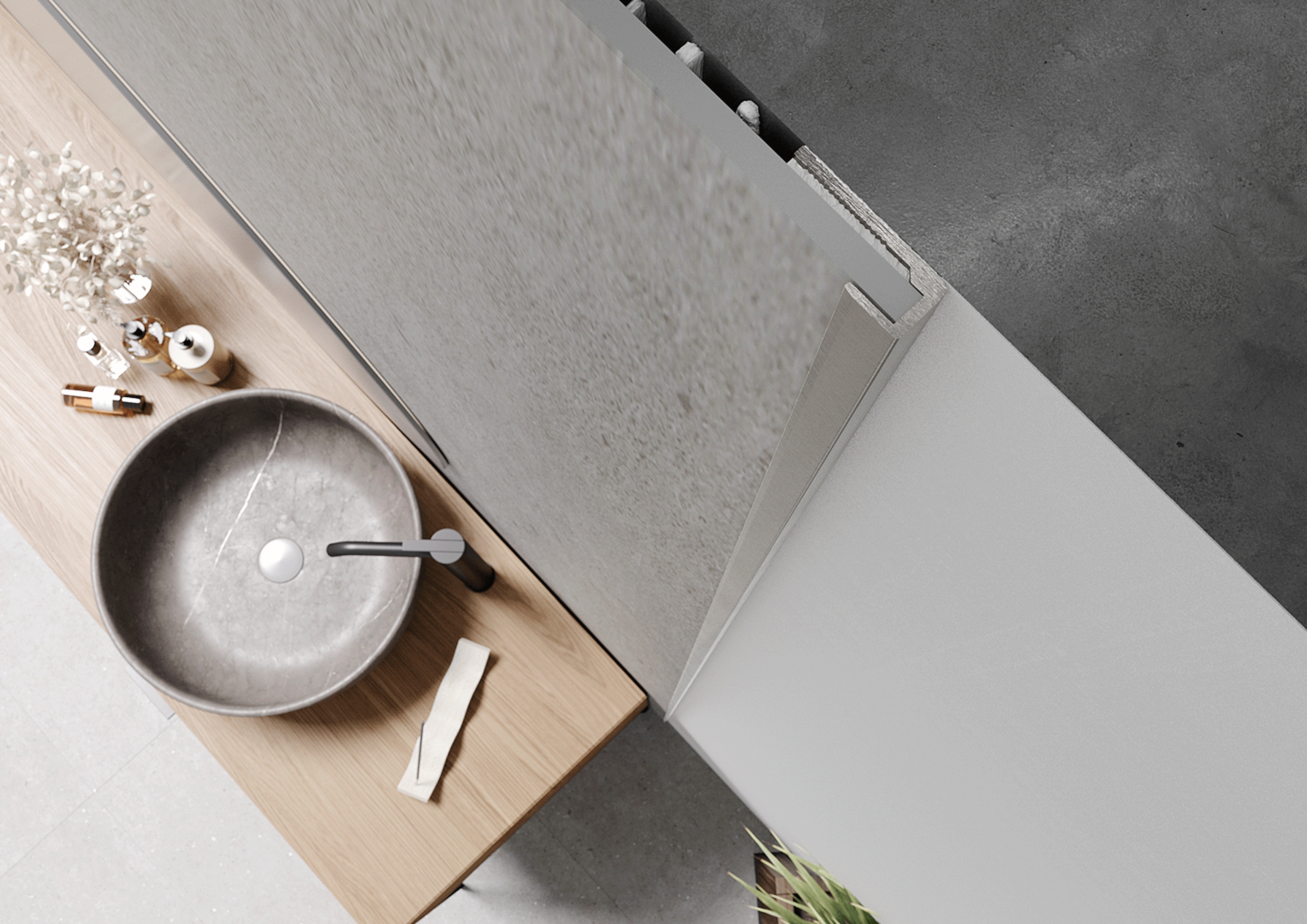 Modee WALL END Silver A1 seinakatte lõpetusprofiil