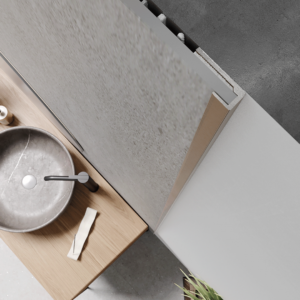 Modee WALL END Titanium A3 seinakatte lõpetusprofiil