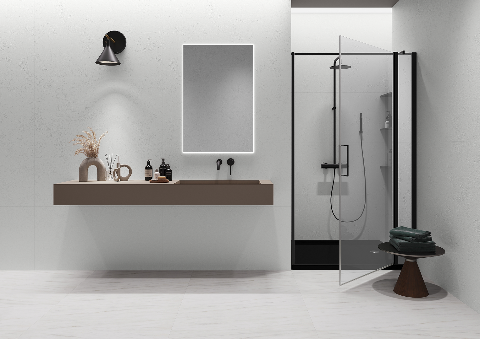 Modee Mono White WMT 512C seinaplaat