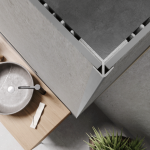 Modee WALL OUT Silver A1 välisnurga profiil