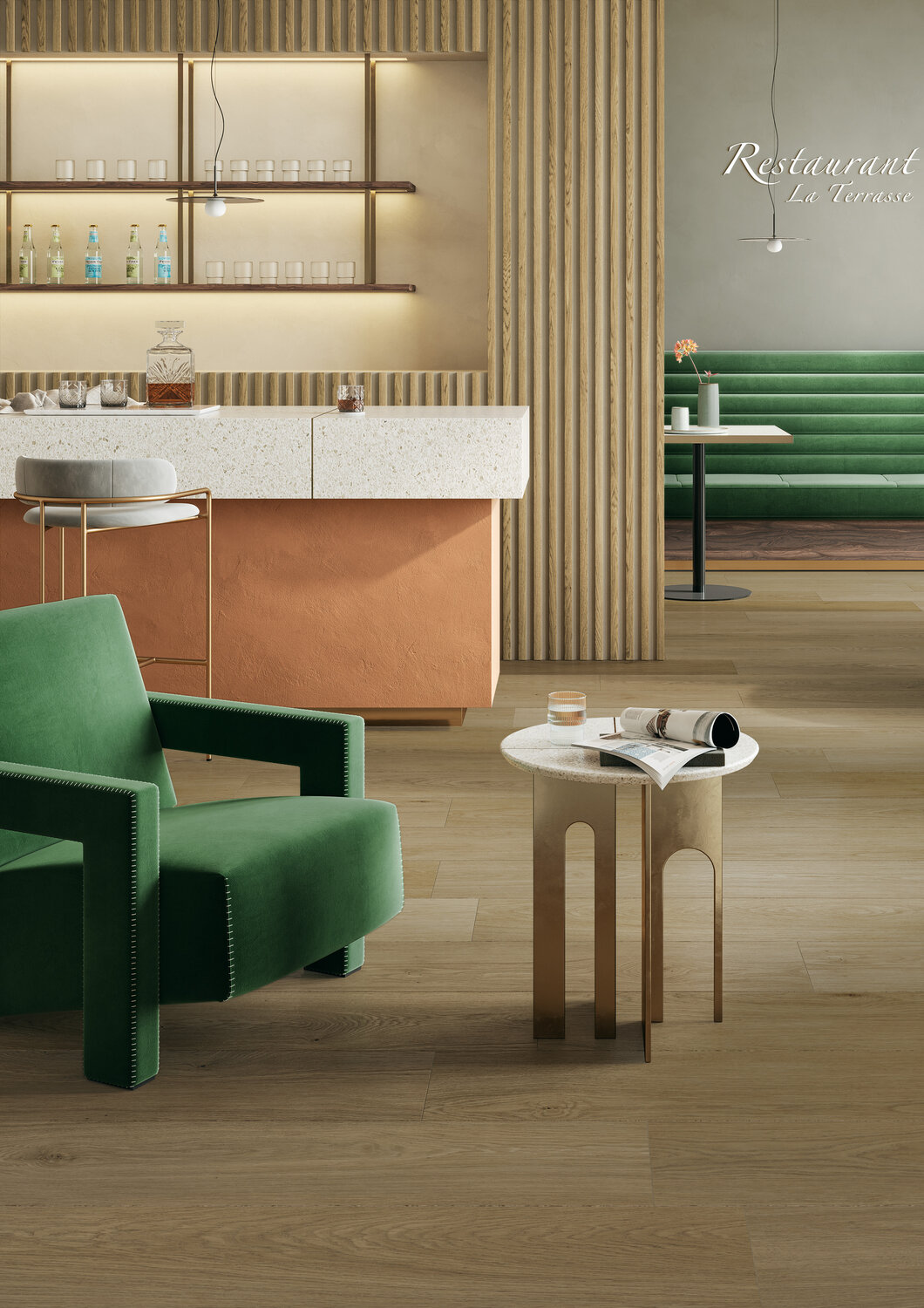 Gerflor Creation 55 Lounge Oak Chestnut EIR LVT - Pilt 2